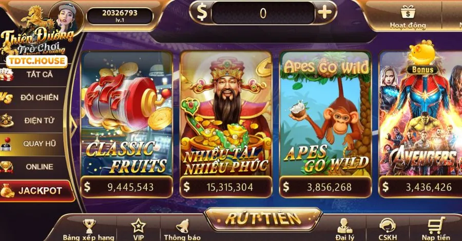 Kho game đa dạng trên 999ok Android
